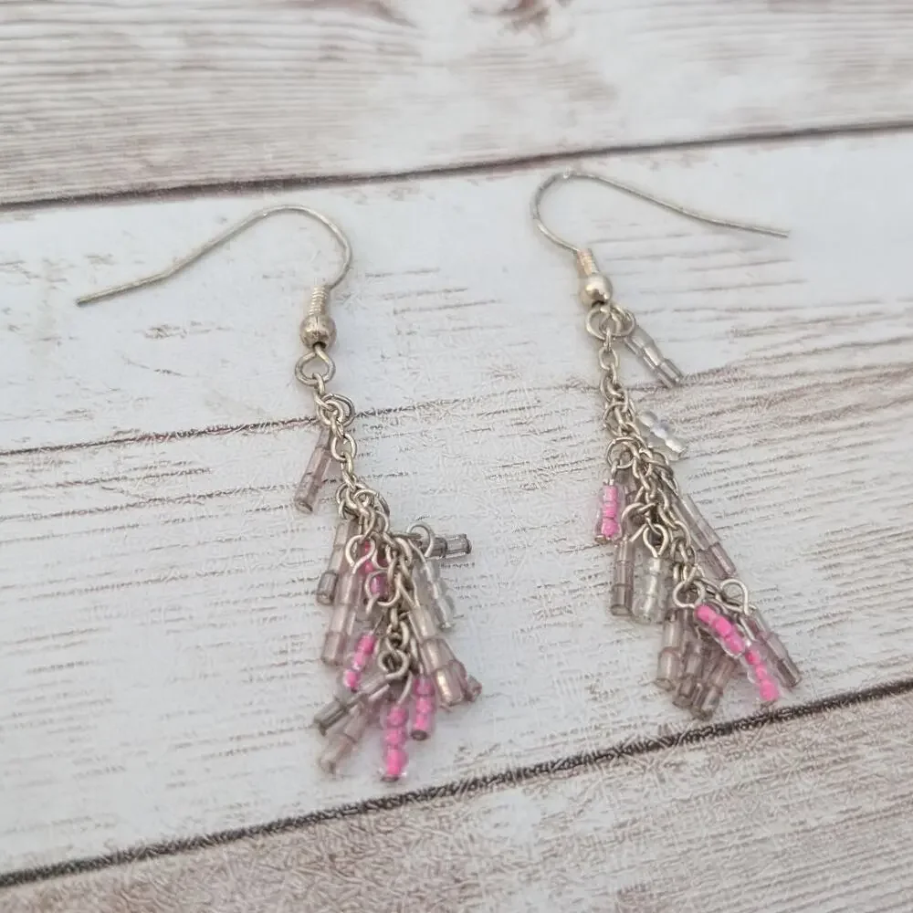 Dangle Earrings for Pierced Ears - Heavy Tarnish & Discoloration